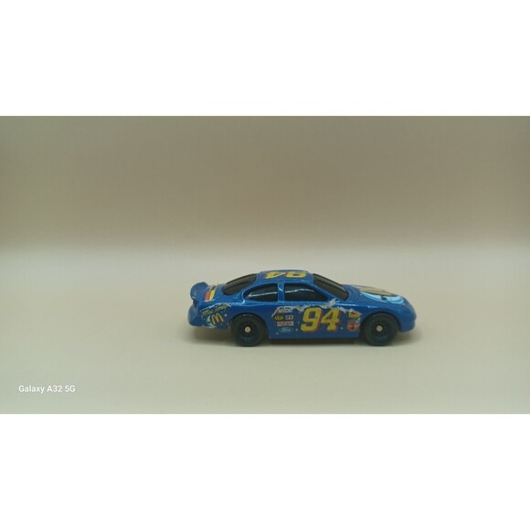Vintage 1998 Mattel Hot Wheels Blue McDonalds Diecast #94 Race Car Made In China - Picture 4 of 8
